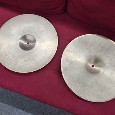 Zildjian K Hihat Top/ 70s A NewBeat Bottom Mismatch Hi Hat Pair image 8