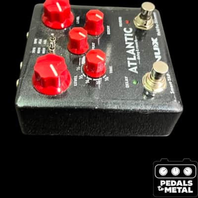 NuX NDR-5 Verdugo Series Atlantic Delay/Reverb 2018 - Black/Red - X18960 image 3