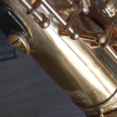 Tenor saxophone Selmer Mark VII 1977's Gold lacquer. image 9