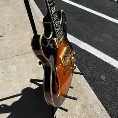 Used 2015 Ibanez JSM-10 John Scofield Signature Vintage Yellow Sunburst with Hardcase image 4