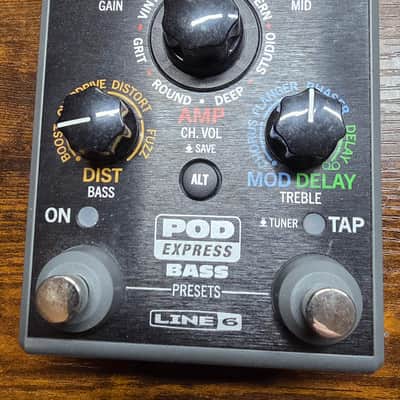 Line 6 POD Express Bass 2024 - Present Grey / Black image 2