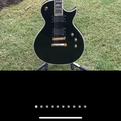 ESP LTD EC-1000 with Ebony Fretboard 2006 - Present - Vintage Black image 1