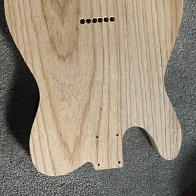 Fender Unfinished Ash '51 Vintage Style Telecaster Body 5 lb 11 oz image 6