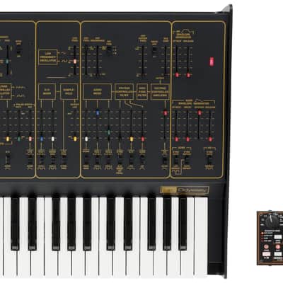Korg ARP Odyssey FSQ full size 37 keys Synth Rev 2 Black/Gold w/SQ1 //ARMENS//