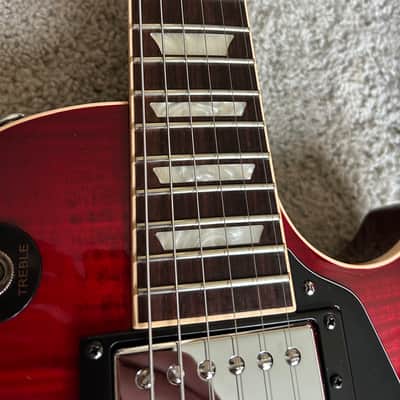 Gibson Les Paul Standard AAA Flame Maple Top 2018 - Blood Orange Burst image 6