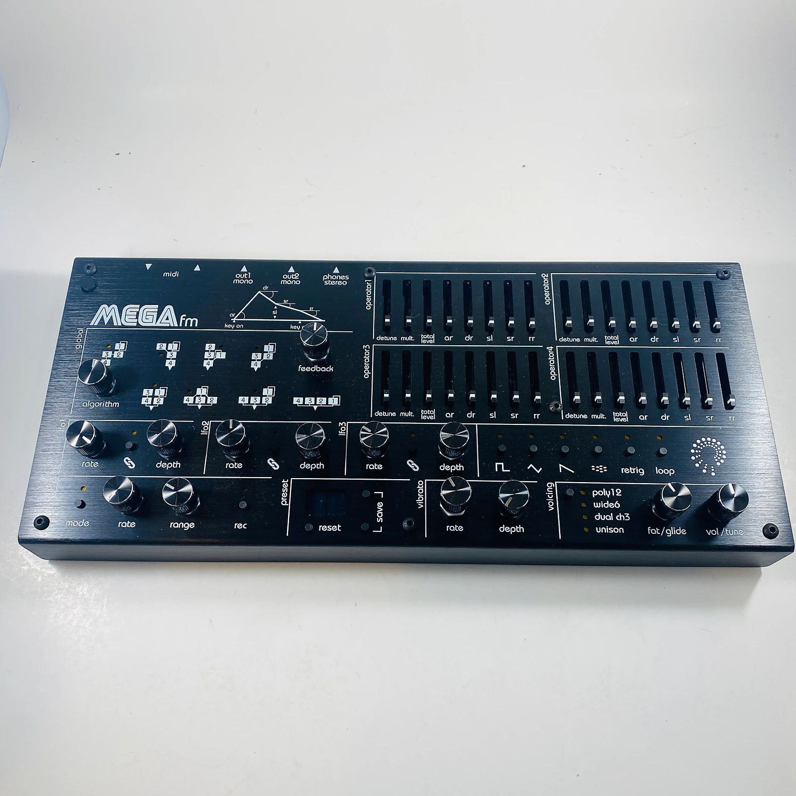 Twisted Electrons MEGAfm MKII FMシンセサイザー Twisted Electrons MEGAfm MKII – United States