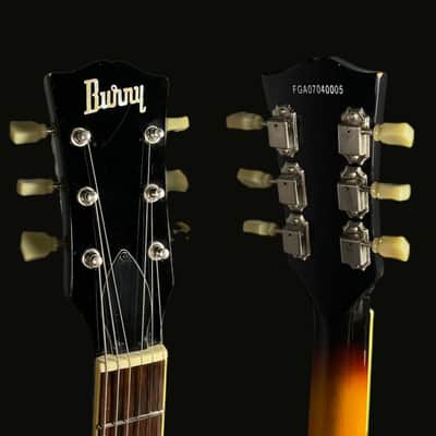 Burny Late 80's Fernandes RSA-60 ES-335 Reissue Vintage Sunburst