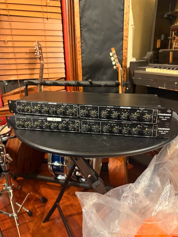 Drawmer DS201 Dual Gate 1984 - Present - Black image 1