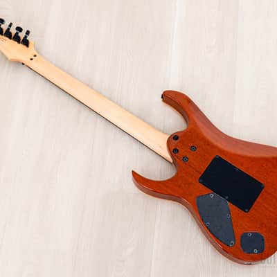 1996 Ibanez J Custom RG1508 HSH Amber Flame Top, Near-Mint w/ DiMarzio image 13