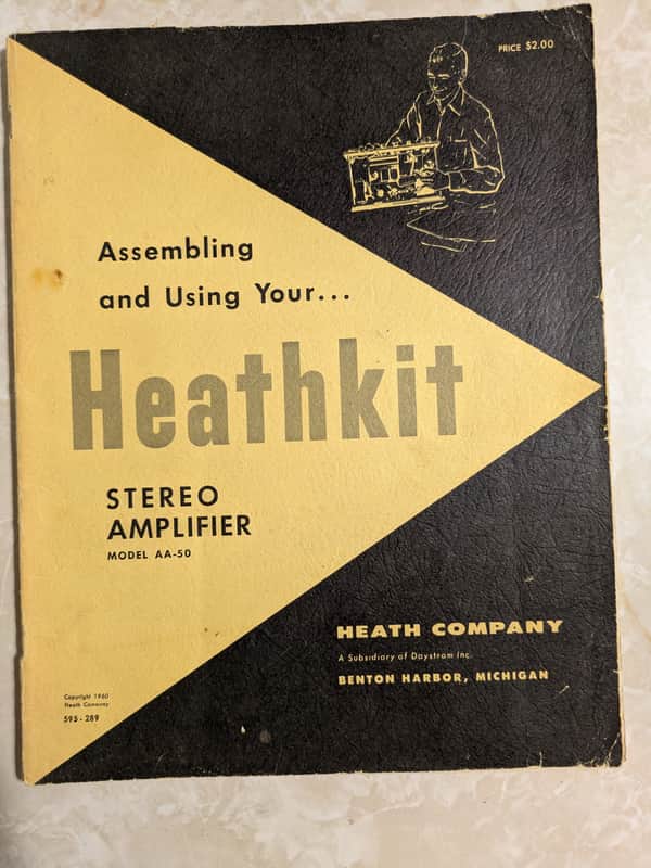 Heathkit AA-50 1959 - Paper