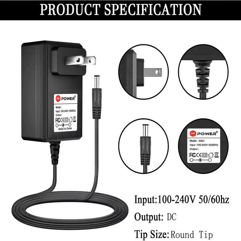 AC Adapter Charger f PSA-120S 120T Archer Cat. No. 273-1656 Power image 1