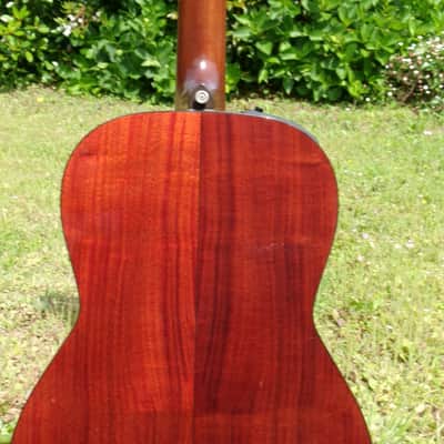 2000 Takamine PT-407 parlor size New Yorker Guitar Hawaiian Koa+Original Case image 8
