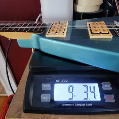 Hondo Deluxe Series 767 HH flying V vintage '80s - blue image 21