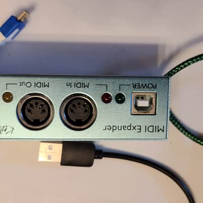 Keith McMillen Instruments QuNexus 25-Key MPE MIDI Controller with Cable Kit and Midi Expander image 4