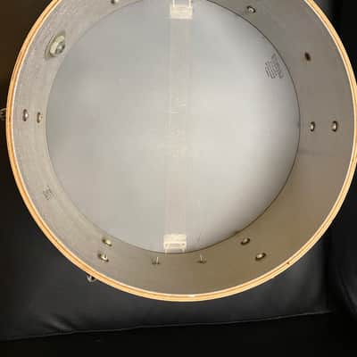 Gorgeous Gretsch Dixieland 14x5.5" 6-Lug Snare Drum with Round Badge 1958 - 1971 - White Marine Pearl image 21
