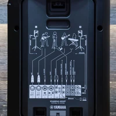 Yamaha StagePas 400BT 400W (200W+200W) 8" Woofer Portable PA System w/Bluetooth image 5