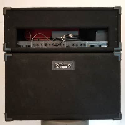 Crate G-120c 4-way Stereo Head W/ Original Crate 3 Button Footswitch & Matching 2x12 Cab / Celestion G12M70 image 2