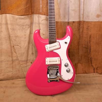 Mosrite V-88 1988 - Bubblegum Pink image 1