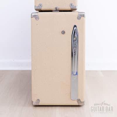 1962 Fender Bandmaster Vintage Pre-CBS Tube Amp Blonde w/ 2x12 Cab, Oxford 12L6 image 5
