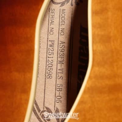 Ibanez Artcore Expressionist AS93FM Semi-Hollow Electric Guitar - Violin Sunburst (AS93FMVLSd1) image 2