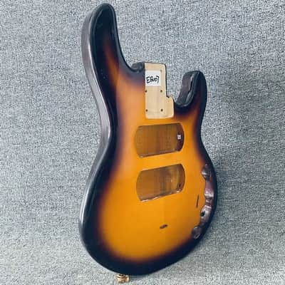 Tobacco Burst MM Bass Style Basswood Body image 4