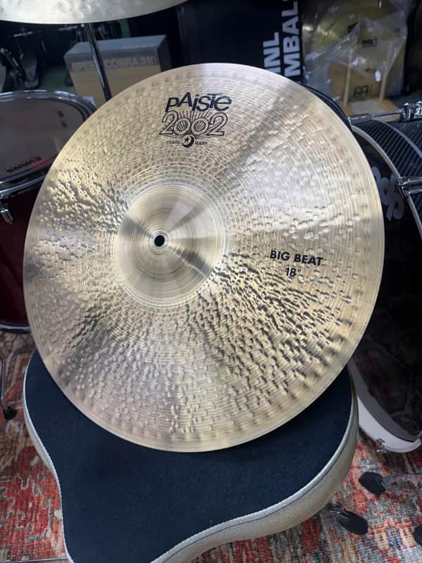 Paiste 18" 2002 Black Big Beat Cymbal