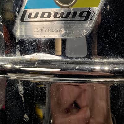 Dave Krusen's Pearl Jam Era, 1970s Ludwig 14x6.5" LM402 Supraphonic Snare Drum. Signed! image 3