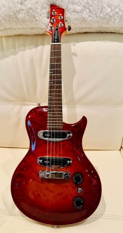 Jonathan Mann SEM-5 5 String Elecrtric Mandolin Early 2000s - Cherry Burst image 1