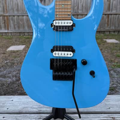 Dean MD24 Floyd Roasted Maple 2021 - Vintage Blue image 9