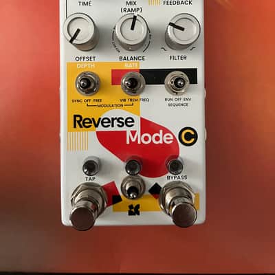 Chase Bliss Audio Reverse Mode C 2023 - White Graphic image 2