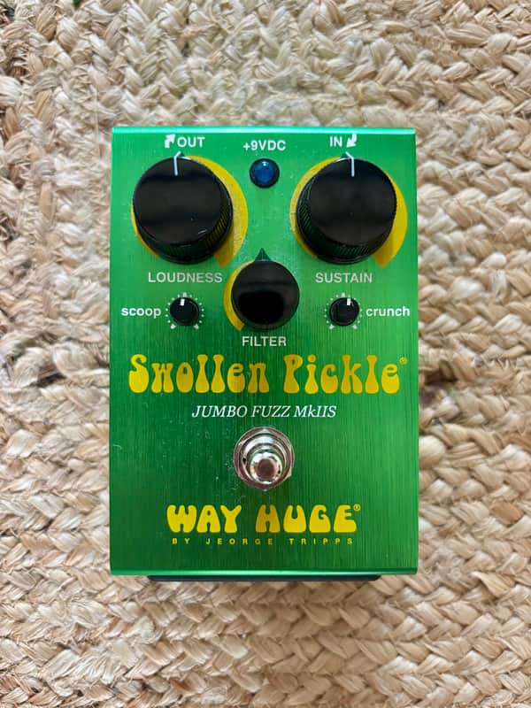 Way Huge WHE401S Swollen Pickle MkIIs Jumbo Fuzz 2016 - 2021 - Green image 1