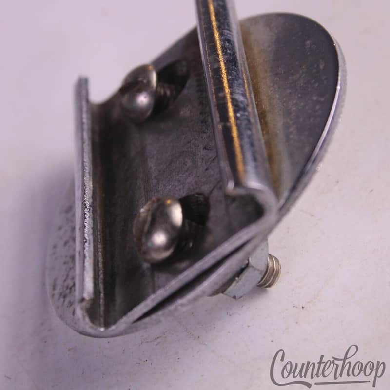 Ludwig 2-Hole Concert Tom Mount/Bongo Drum Clip Chrome Super Classic 60s-70s USA image 1