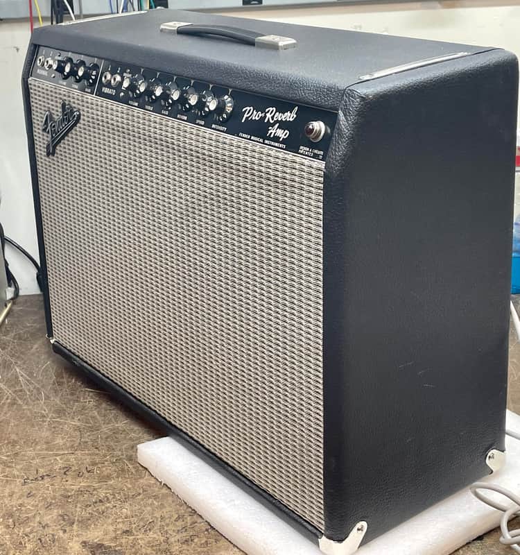 Fender Fender Pro Reverb, 2x12” combo 1966 - Black face image 1