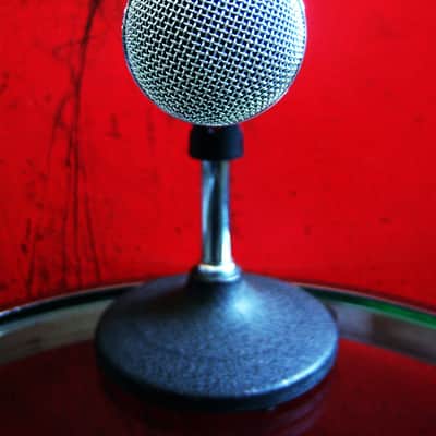 Vintage 1980's Shure 565SD Switchable Cardioid Dynamic Microphone Low Z w accessories # 7 image 5