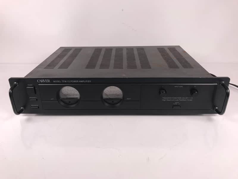Carver TFM-15 Stereo Power Amplifier image 1