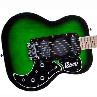 Burns Steer BL-1000-GRS04 Green Burst Electric Guitar image 3