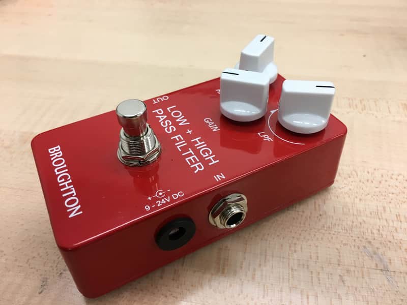 Broughton Audio High Pass + Low Pass Filter pedal | Reverb