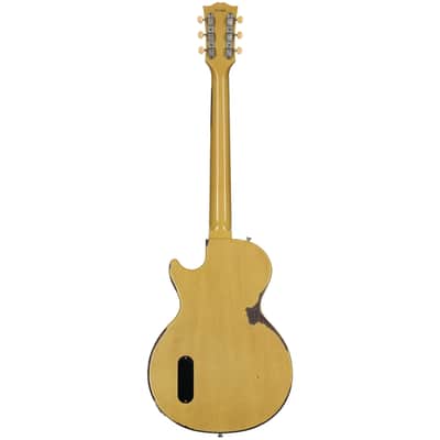 Gibson Custom 1957 Les Paul Junior Electric Guitar, Murphy Lab Heavy Aged, TV Yellow image 6
