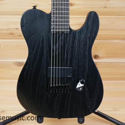 ESP LTD TE-1007 Baritone - Black Blast image 1