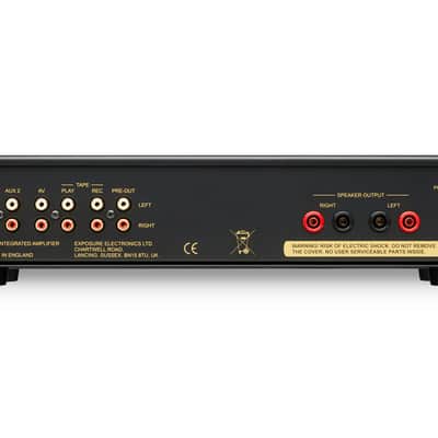 Exposure 2510 Integrated Smplifier with Phono Preamp 2021 black or silver image 3