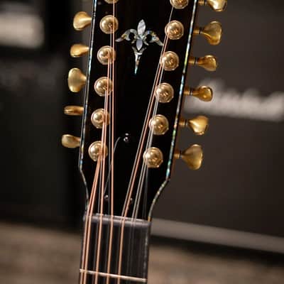 Taylor Next Generation PS54ce Presentation Series 12-String Grand Auditorium Acoustic/Electric Guitar - Honduran Rosewood/Adirondack Spruce with Hardshell Case image 5