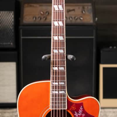 Epiphone Hummingbird Standard EC Acoustic/Electric Guitar - Cherry Sunburst image 4