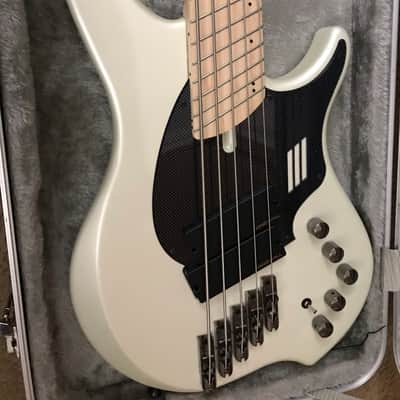 5 string Dingwall Combustion -  "Nolly" Getgood NG-2 - Ducati Matte White - 2018 Model image 2