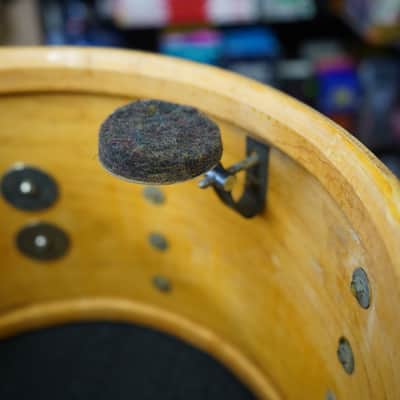 Vintage 1969 Ludwig USA 13" Maple Tom - Black Oyster Pearl + Keystone Badge | 9x13" image 6
