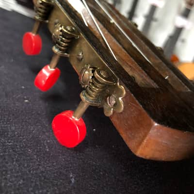 One of a kind French Jazz manouche left handed Siro Burgassi Grand model from 1945 Paris image 16
