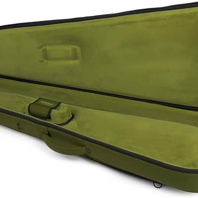 Gator Padded Gig Bag Case for Bass Electric Guitars - Green image 6