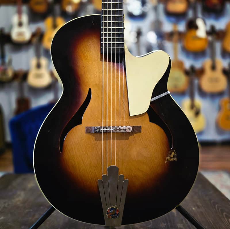 1960 Framus Sorella Archtop Cello Guitar Model F5/59 - Sunburst image 1