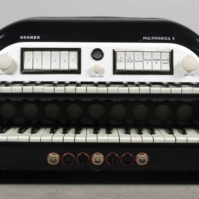 Hohner Multimonica II rare vintage electronic instrument + original hardcase (partially working) image 14