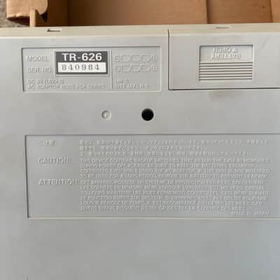 Roland TR-626 Rhythm Composer 1980s - White image 3