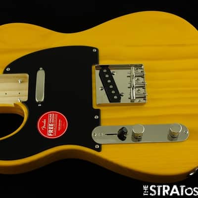 LEFTY Fender Squier 50s Telecaster Tele LOADED BODY Guitar Butterscotch Blonde! image 1